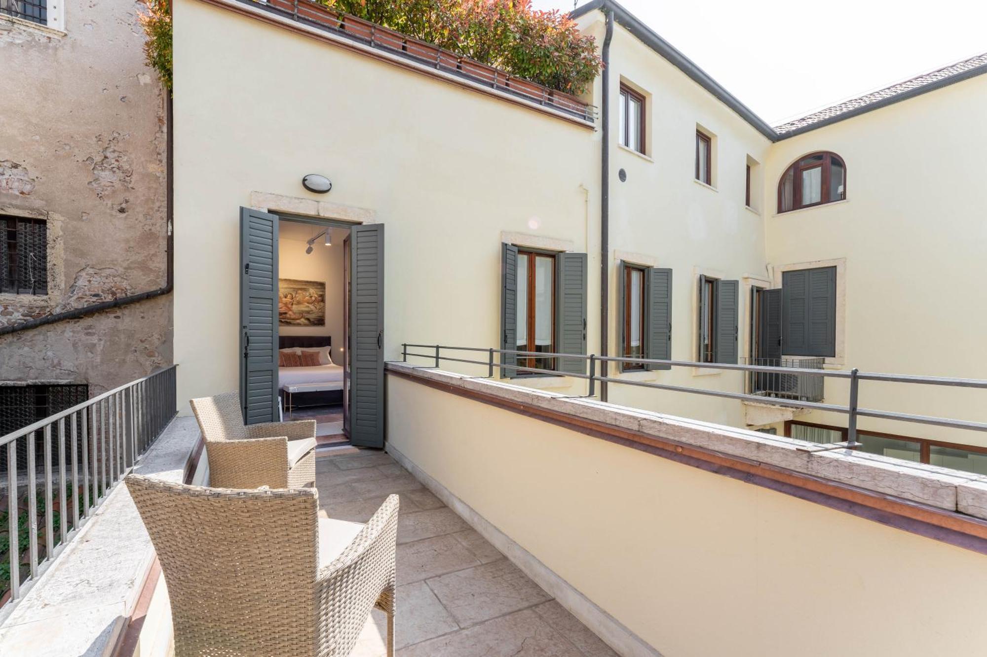 Ferienwohnung Palazzo Venier Verona Exterior foto