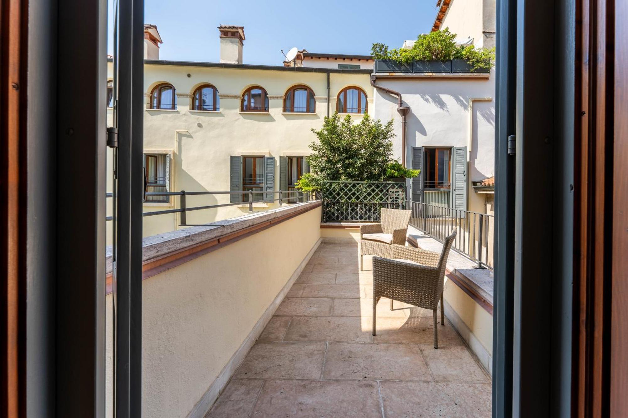 Ferienwohnung Palazzo Venier Verona Exterior foto
